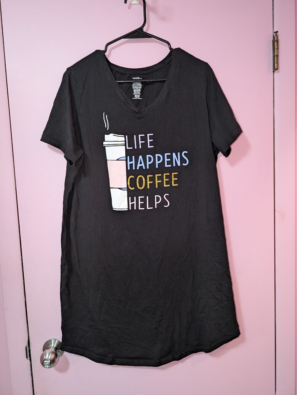 Coffee Helps ☕ Nightgown